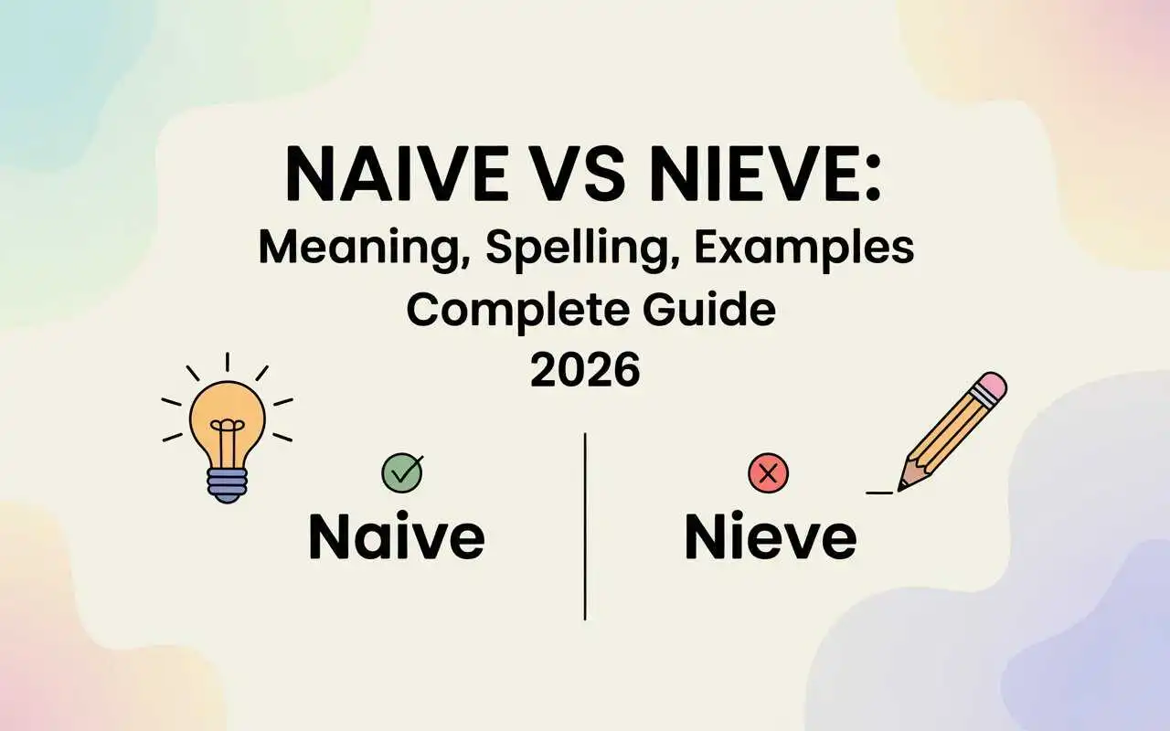Naive vs Nieve