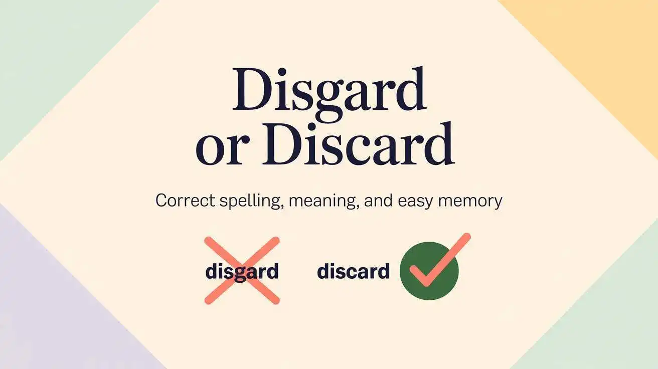 Disgard or Discard
