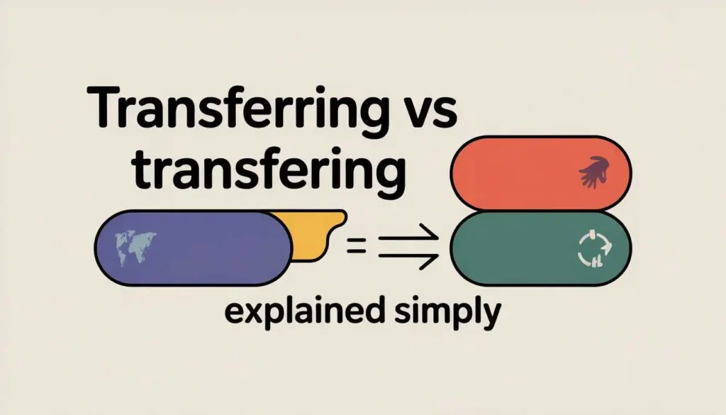 transferring-vs-transfering -explained-simply