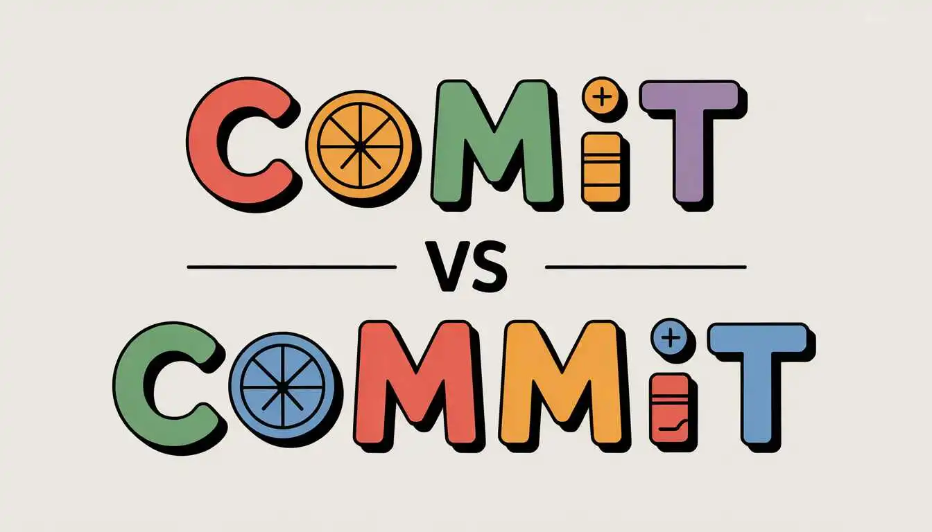comit vs commit