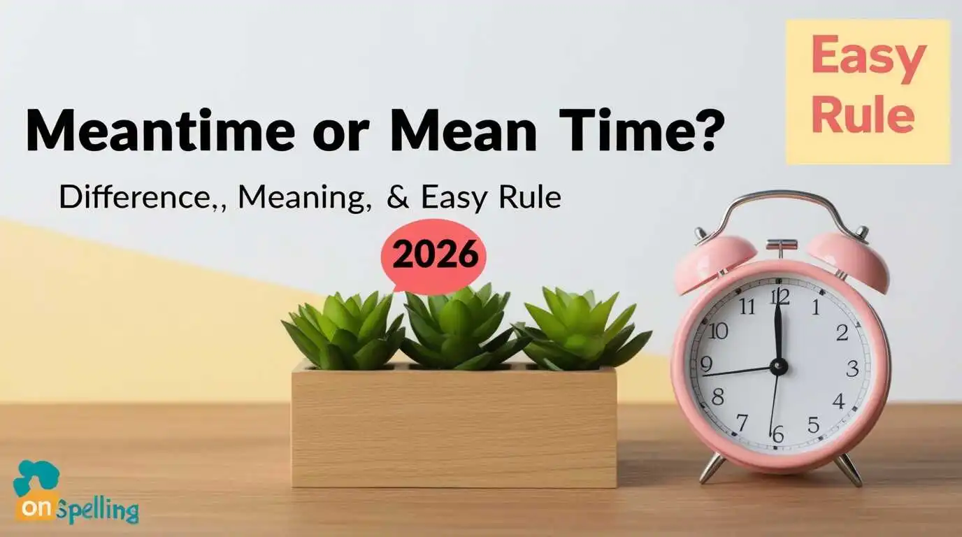 Meantime or Mean Time