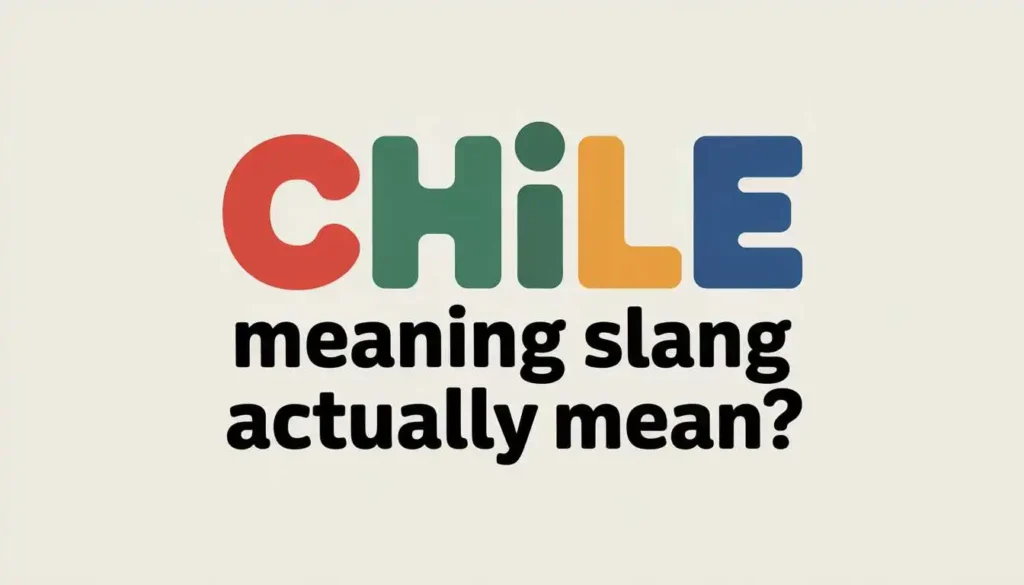 What-Does-Chile-Meaning-Slang- Actually-Mean?