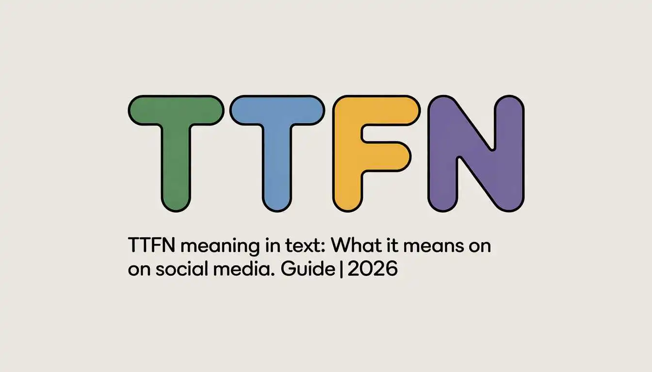TTFN Meaning in Text