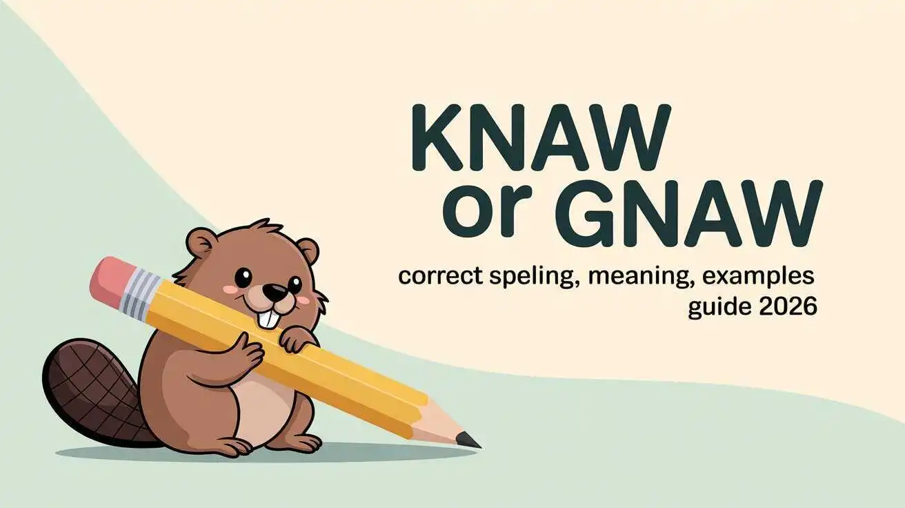 Knaw or Gnaw