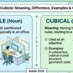 Cubical vs Cubicle