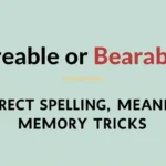 Bareable or Bearable