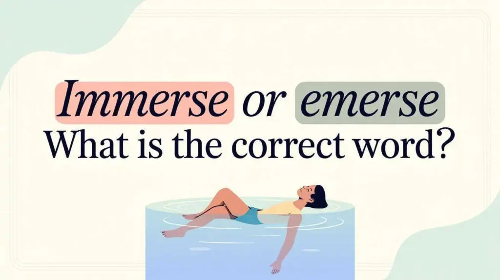 immerse-or-emerse-what-is-the correct-word?
