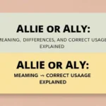 Allie or Ally