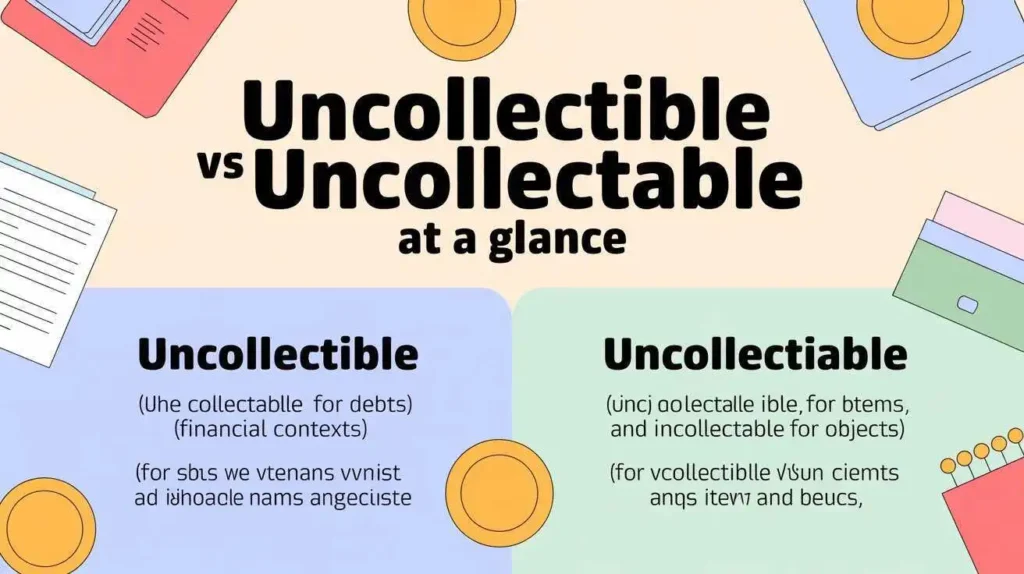 uncollectible-vs-uncollectable-at-a-glance