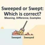 Sweeped or Swept