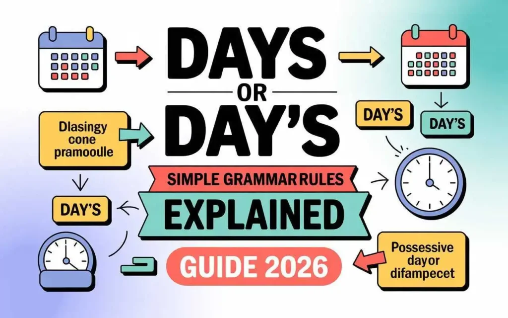Days or Day’s