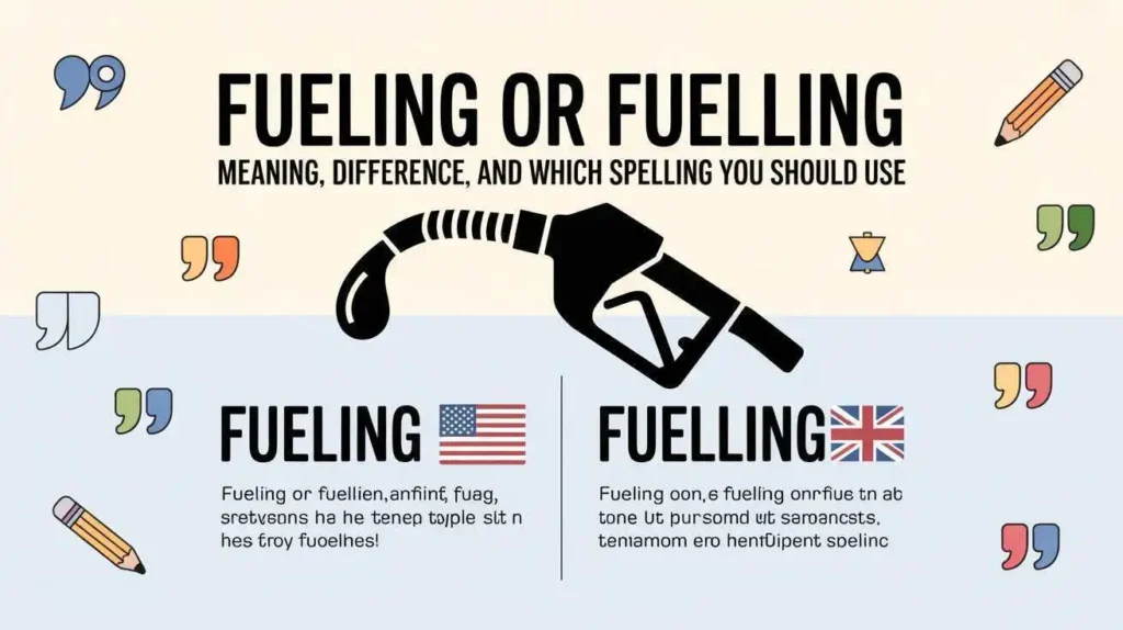Fueling or Fuelling