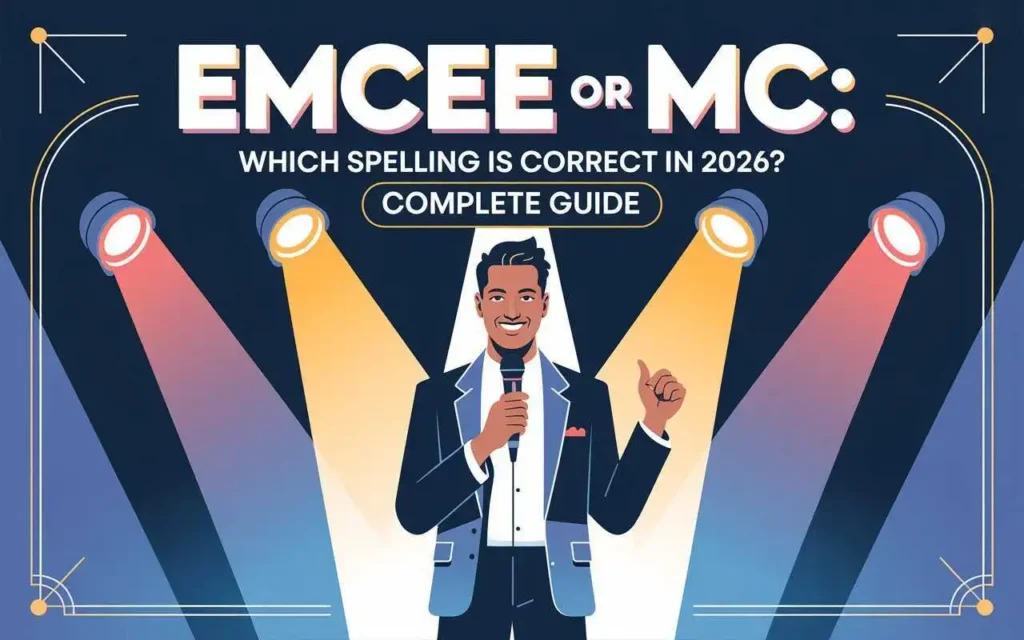 Emcee or MC