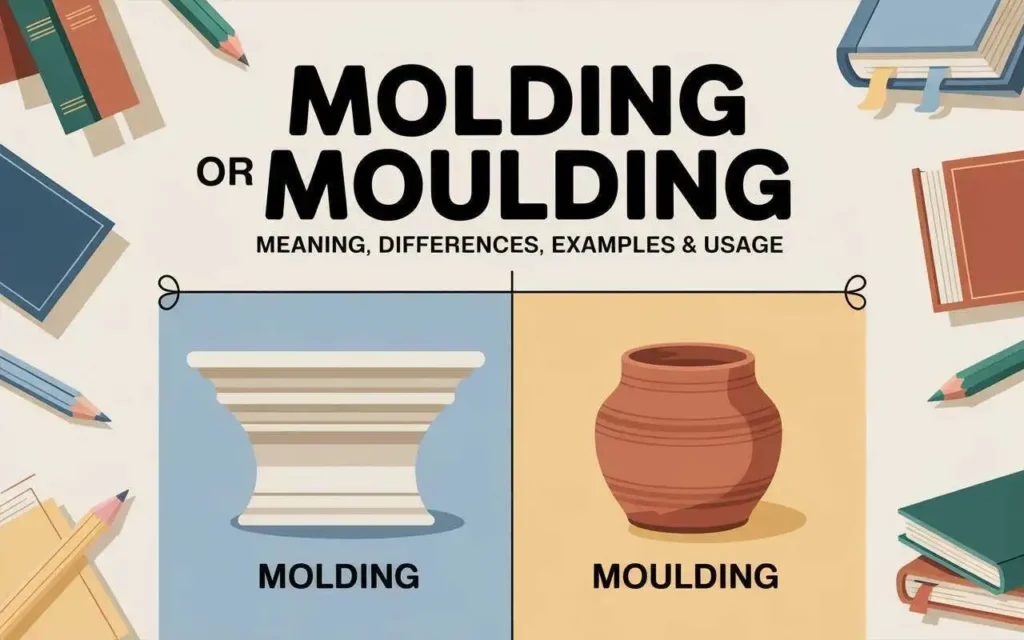 Molding or Moulding