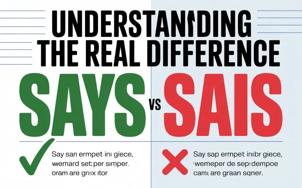 says-vs-sais-understanding-the- real-difference