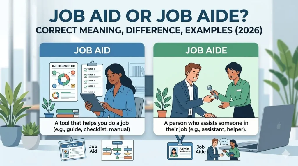 Job Aid or Job Aide