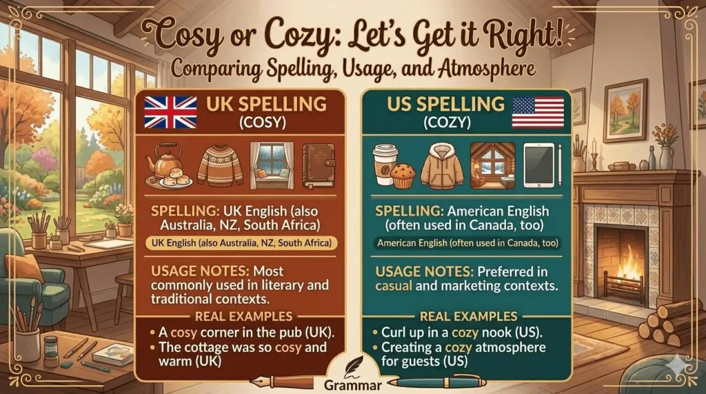 Cosy or Cozy