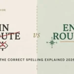 In Route vs En Route