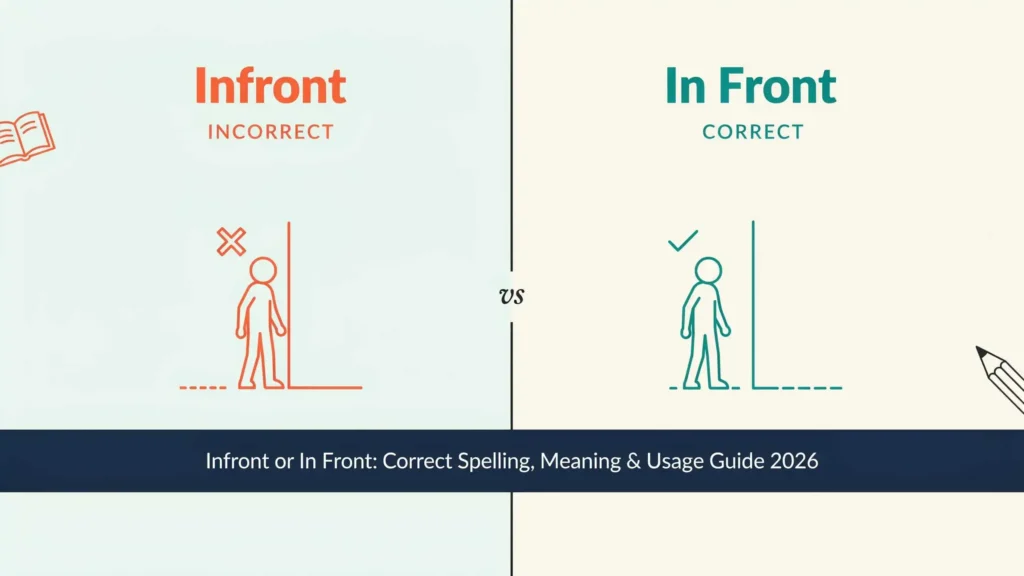 Infront or In Front
