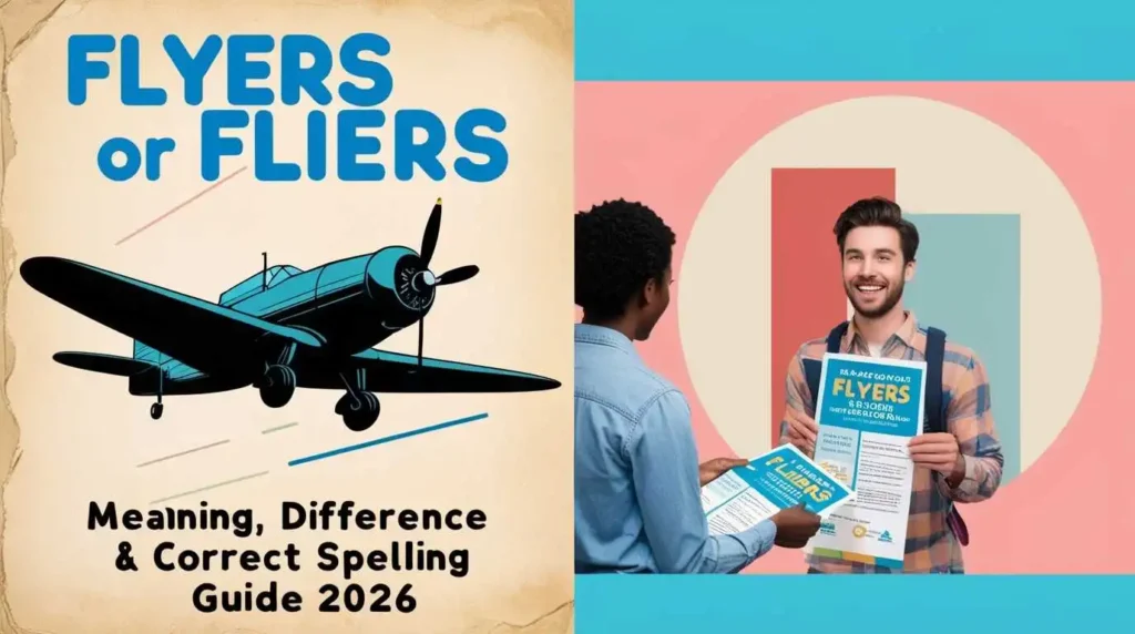 Flyers or Fliers