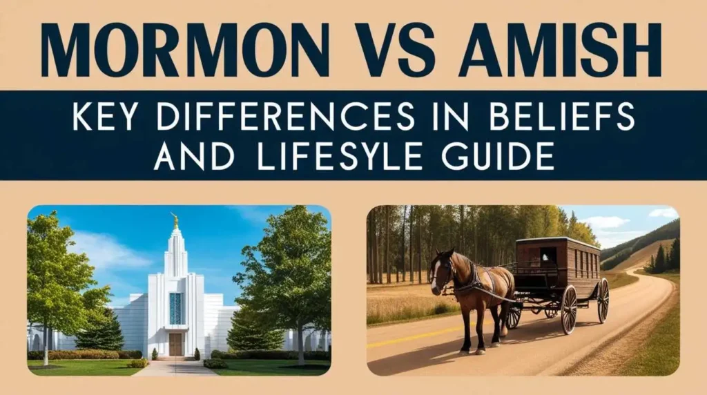 Mormon vs Amish