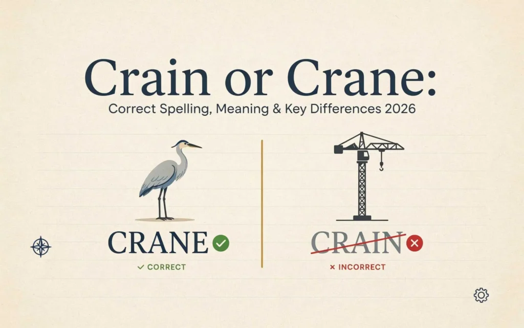 Crain or Crane