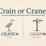 Crain or Crane