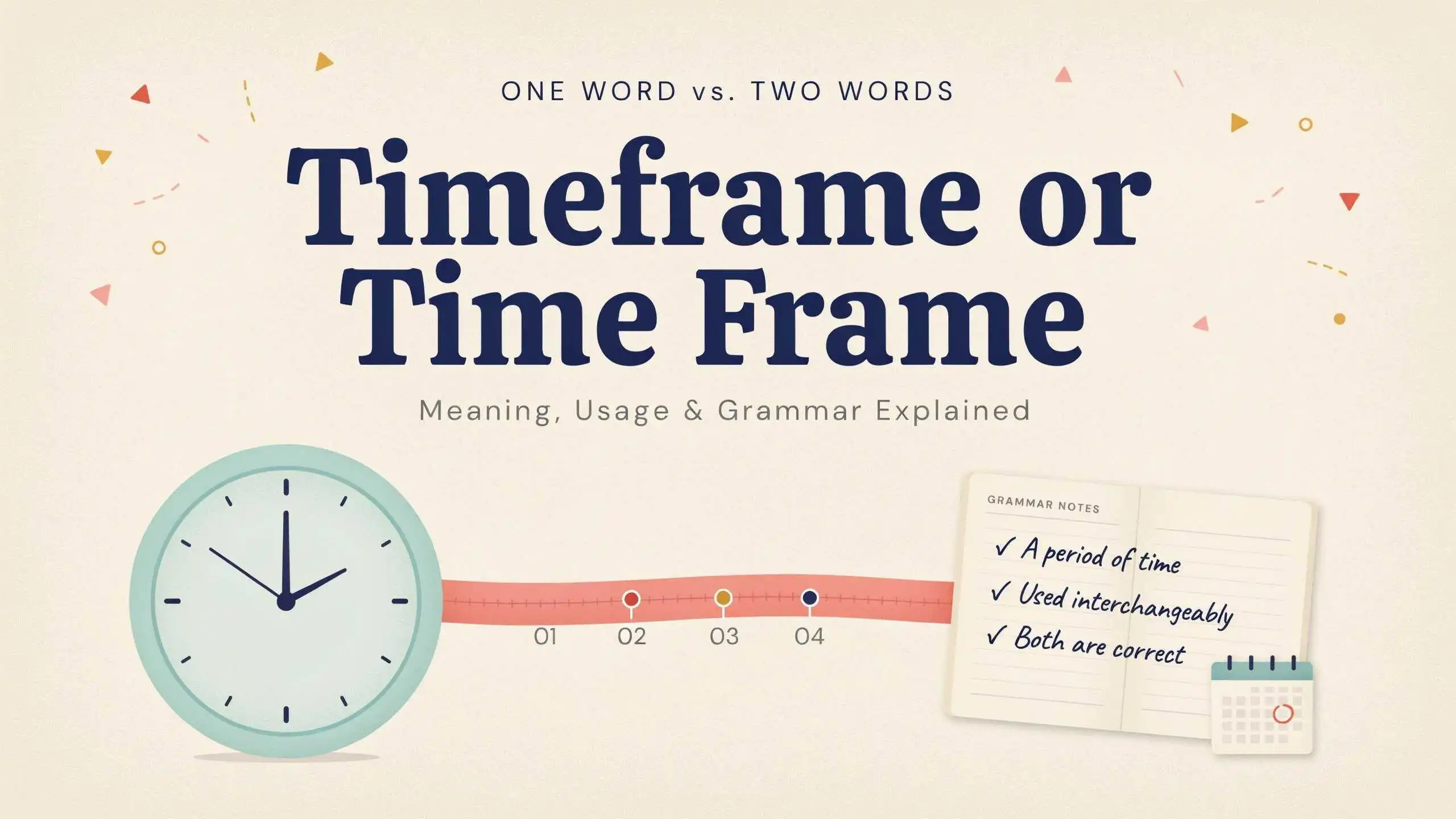 Timeframe or Time Frame