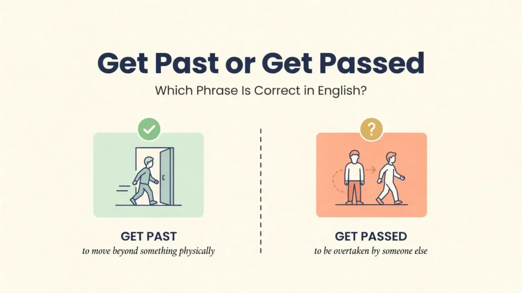 Get Past or Get Passed