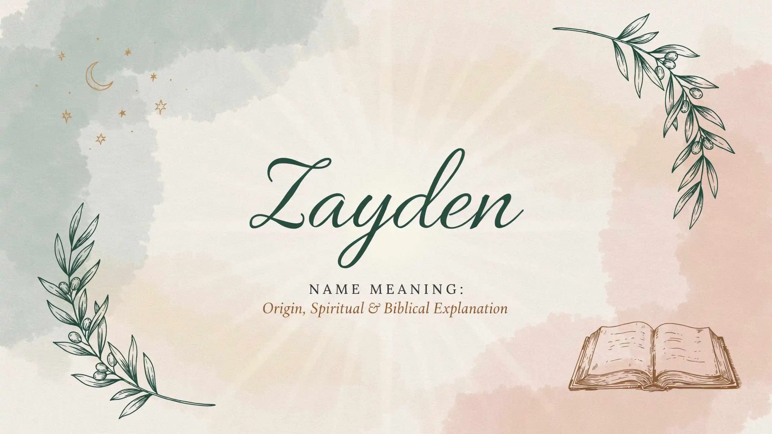 Zayden Name Meaning