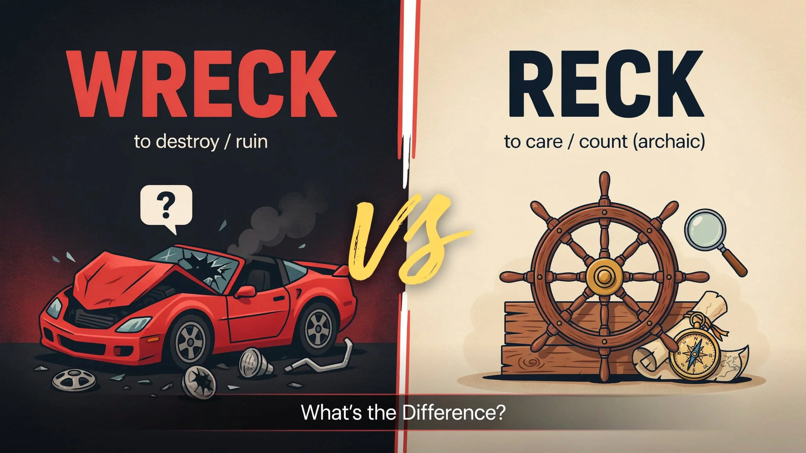 Wreck vs Reck
