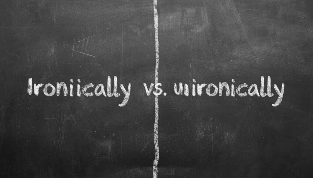 Ironically vs Unironically